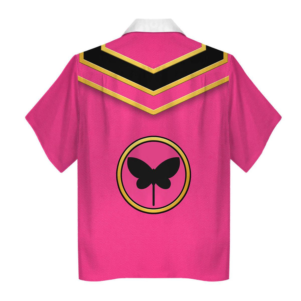 OodieGang Power Rangers Mystic Force (2006) Pink Costume Hoodie Sweatshirt T-Shirt Tracksuit - OodieGang.com