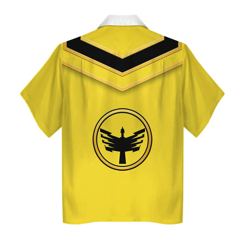 OodieGang Power Rangers Mystic Force (2006) Yellow Costume Hoodie Sweatshirt T-Shirt Tracksuit - OodieGang.com