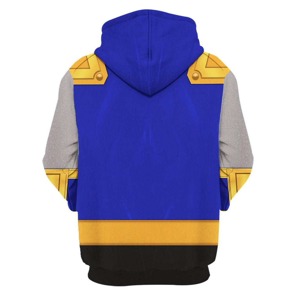 OodieGang Power Rangers Ninja Storm Navy Thunder Ranger Hoodies Sweatshirt T-shirt Hawaiian Tracksuit - OodieGang.com