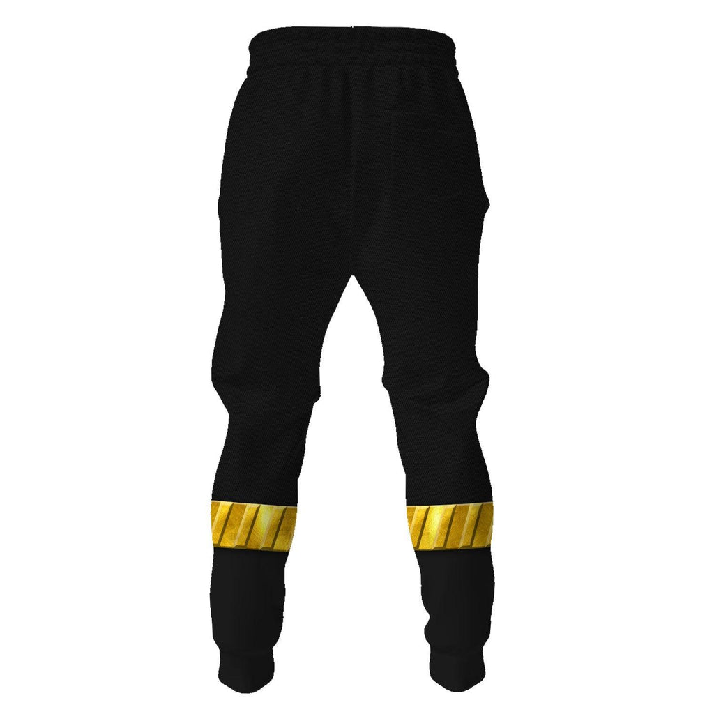 OodieGang Power Rangers RPM (2009) Black Costume Hoodie Sweatshirt T-Shirt Tracksuit - OodieGang.com