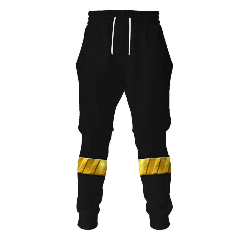 OodieGang Power Rangers RPM (2009) Black Costume Hoodie Sweatshirt T-Shirt Tracksuit - OodieGang.com