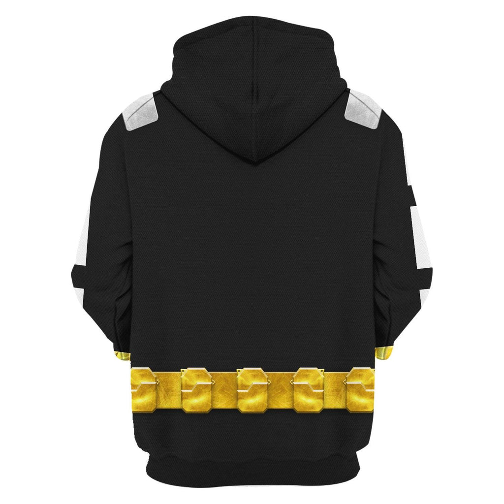 OodieGang Power Rangers RPM (2009) Black Costume Hoodie Sweatshirt T-Shirt Tracksuit - OodieGang.com