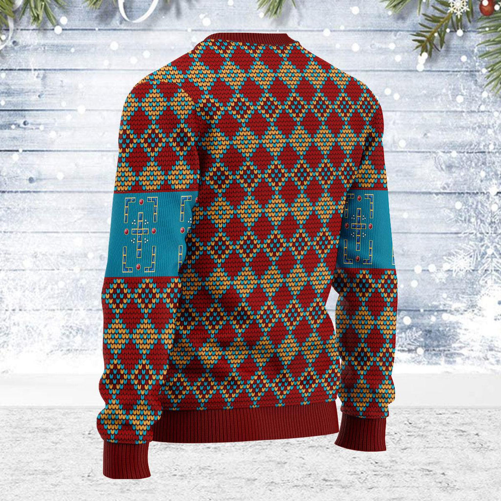 OodieGang Prayer in the Garden Artwork Christmas Sweater - OodieGang.com