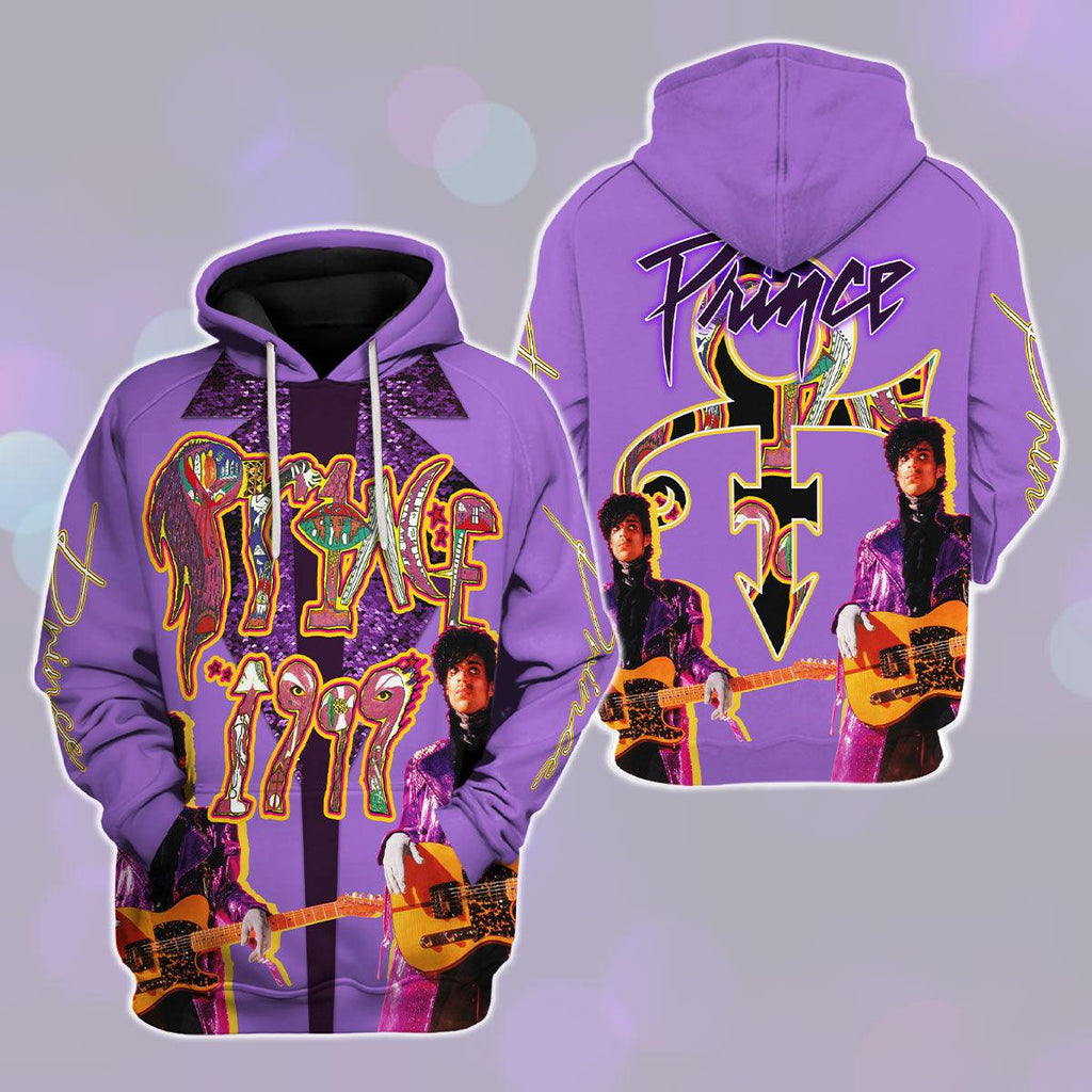 CustomsPig Prince 1999 EMBROIDERED Unisex Pullover Hoodie, Sweatshirt, T-Shirt - CustomsPig.com