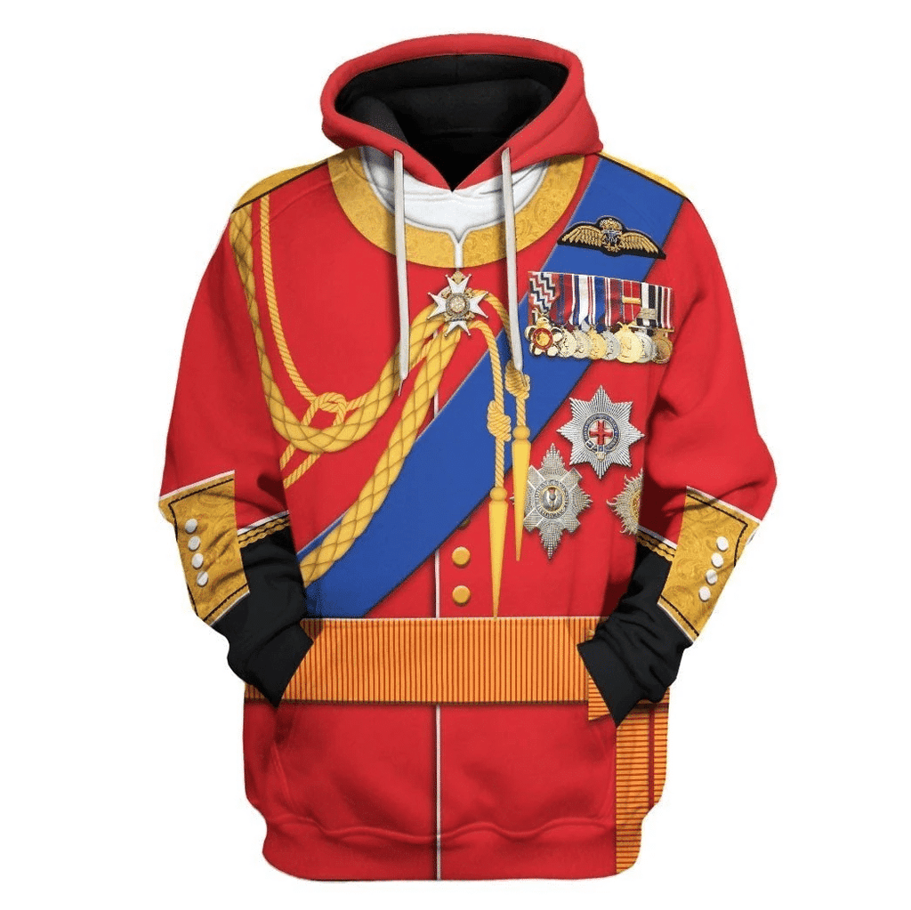 OodieGang Prince Charles Prince of Wales Costume Hoodie Sweatshirt T-Shirt Tracksuit - OodieGang.com