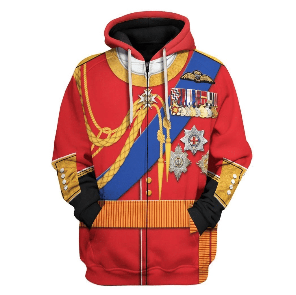 OodieGang Prince Charles Prince of Wales Costume Hoodie Sweatshirt T-Shirt Tracksuit - OodieGang.com