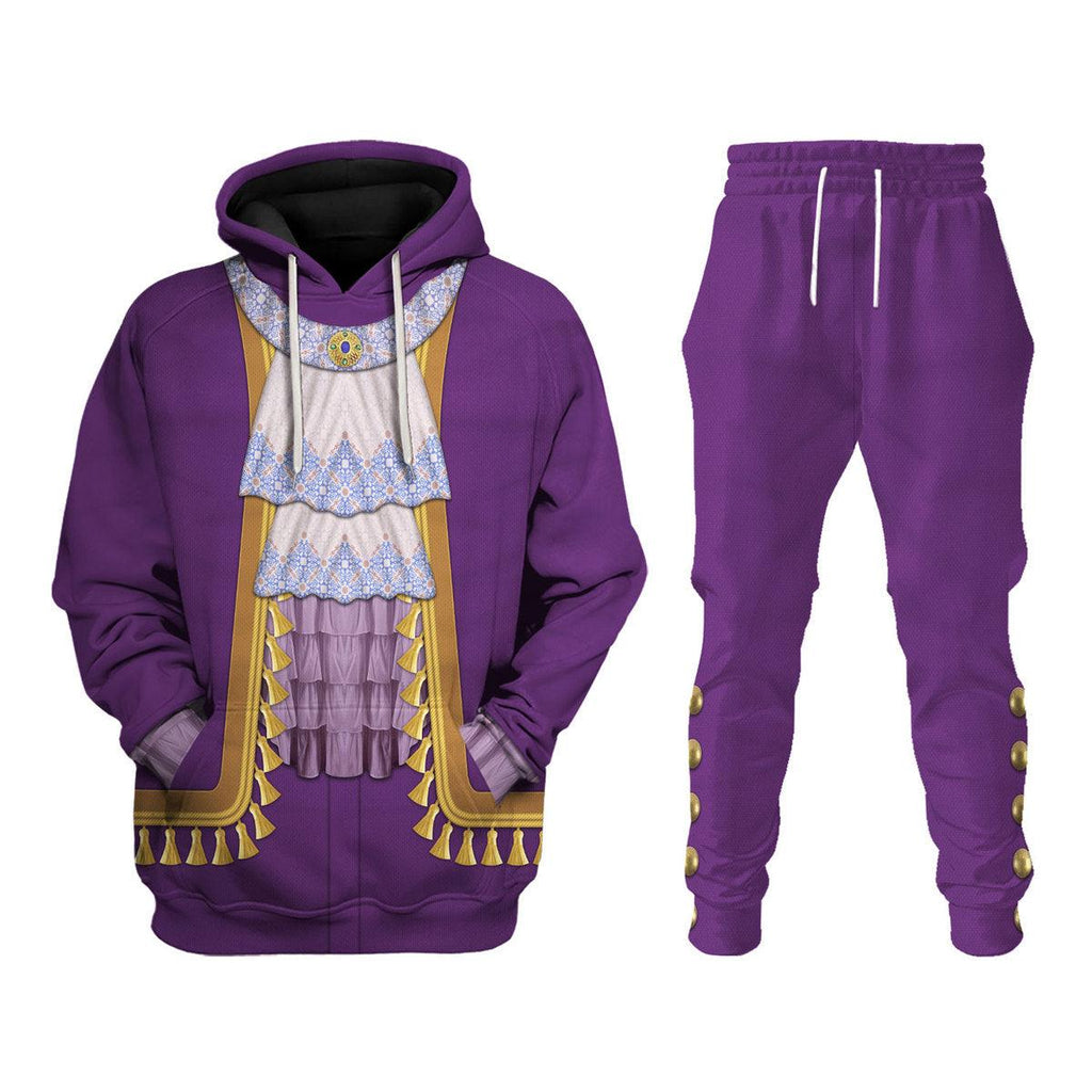 Oodiegang Prince Outfit Pan-cakes All-Over Print Unisex Pullover Hoodie, Sweatshirt, T-Shirt - Oodiegang.com