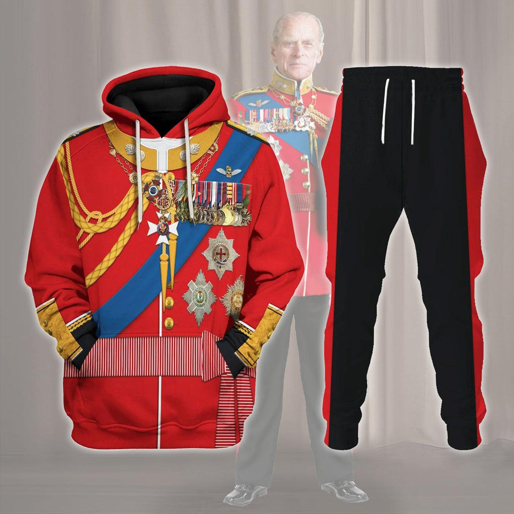 OodieGang Prince Philip, Duke of Edinburgh Costume Hoodie Sweatshirt T-Shirt Tracksuit - OodieGang.com