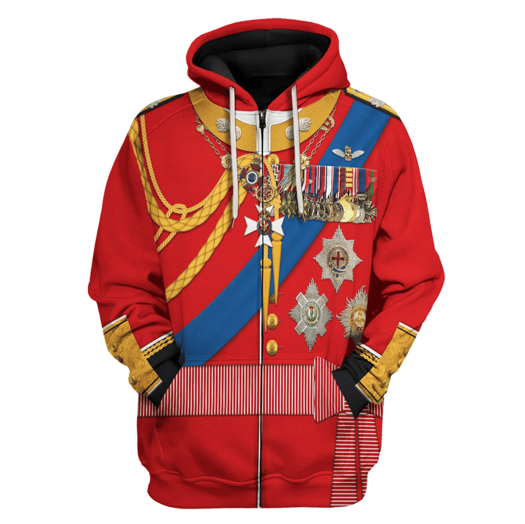 OodieGang Prince Philip, Duke of Edinburgh Costume Hoodie Sweatshirt T-Shirt Tracksuit - OodieGang.com