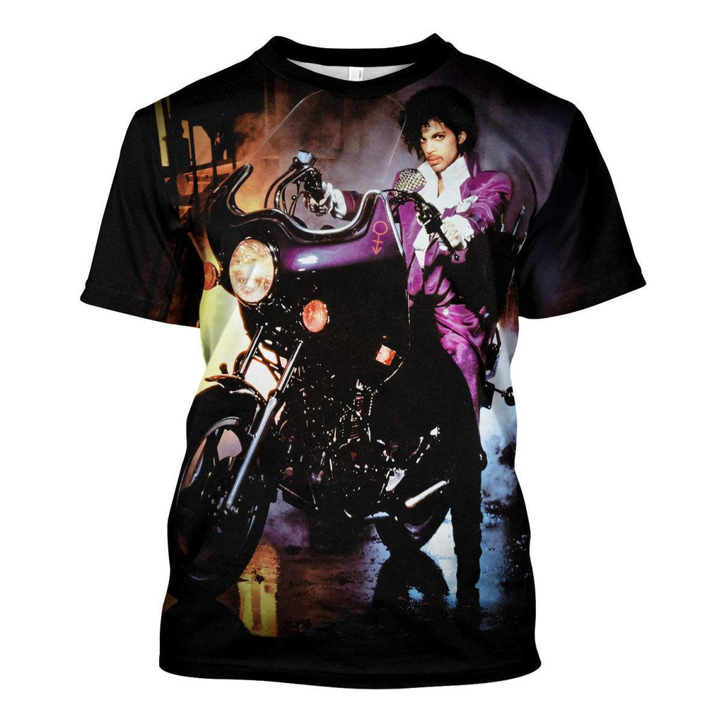 OodieGang Prince Purple Rain Cover Unisex Pullover Hoodie, Sweatshirt, T-Shirt - OodieGang.com