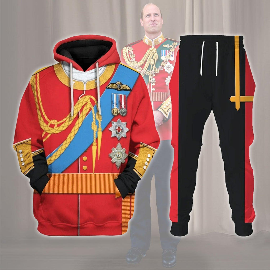 OodieGang Prince William, Duke of Cambridge Costume Hoodie Sweatshirt T-Shirt Tracksuit - OodieGang.com