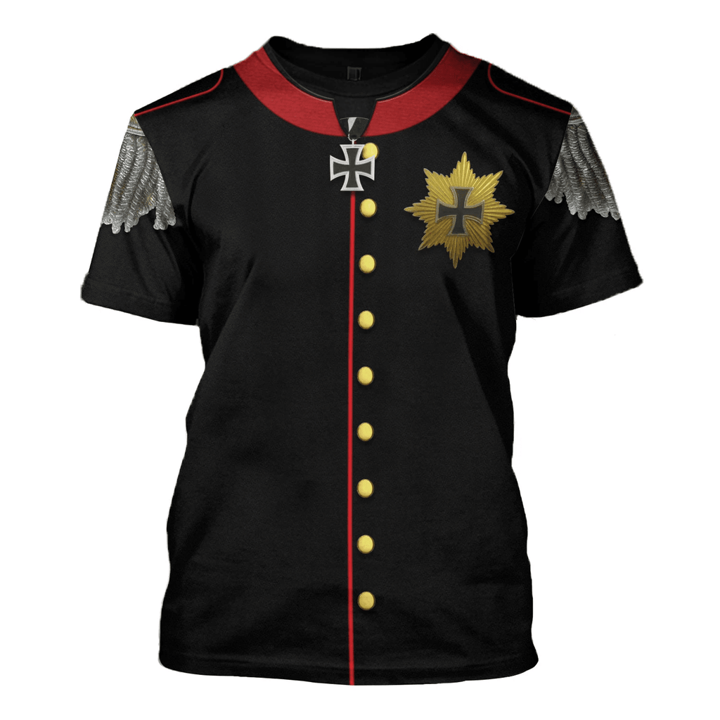 OodieGang Prussian General Gebhard Leberecht Costume Hoodie Sweatshirt T-Shirt Tracksuit - OodieGang.com