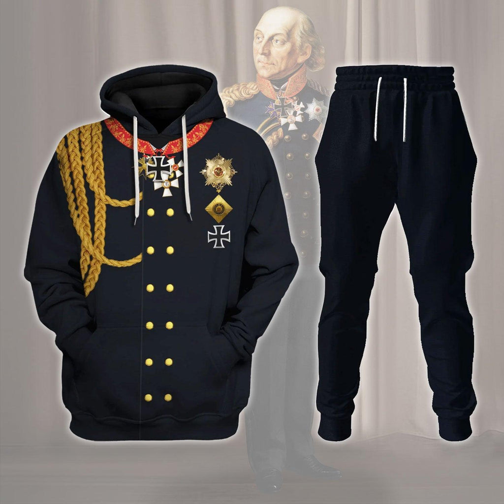 OodieGang Prussian General Ludwig Yorck Von Wartenburg Costume Hoodie Sweatshirt T-Shirt Tracksuit - OodieGang.com