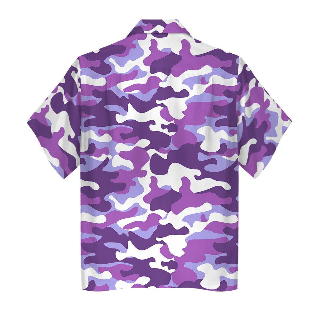 OodieGang Purple Camo Premium Sherpa Lined Unisex Pullover Hoodie, Sweatshirt, T-Shirt - OodieGang.com