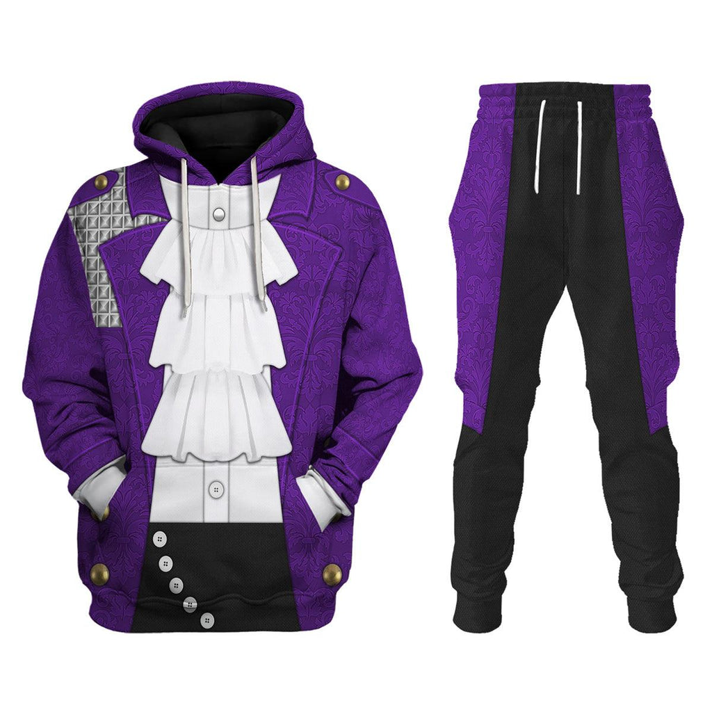 Oodiegang Purple Rain Suit All-Over Print Unisex Pullover Hoodie, Sweatshirt, T-Shirt - Oodiegang.com