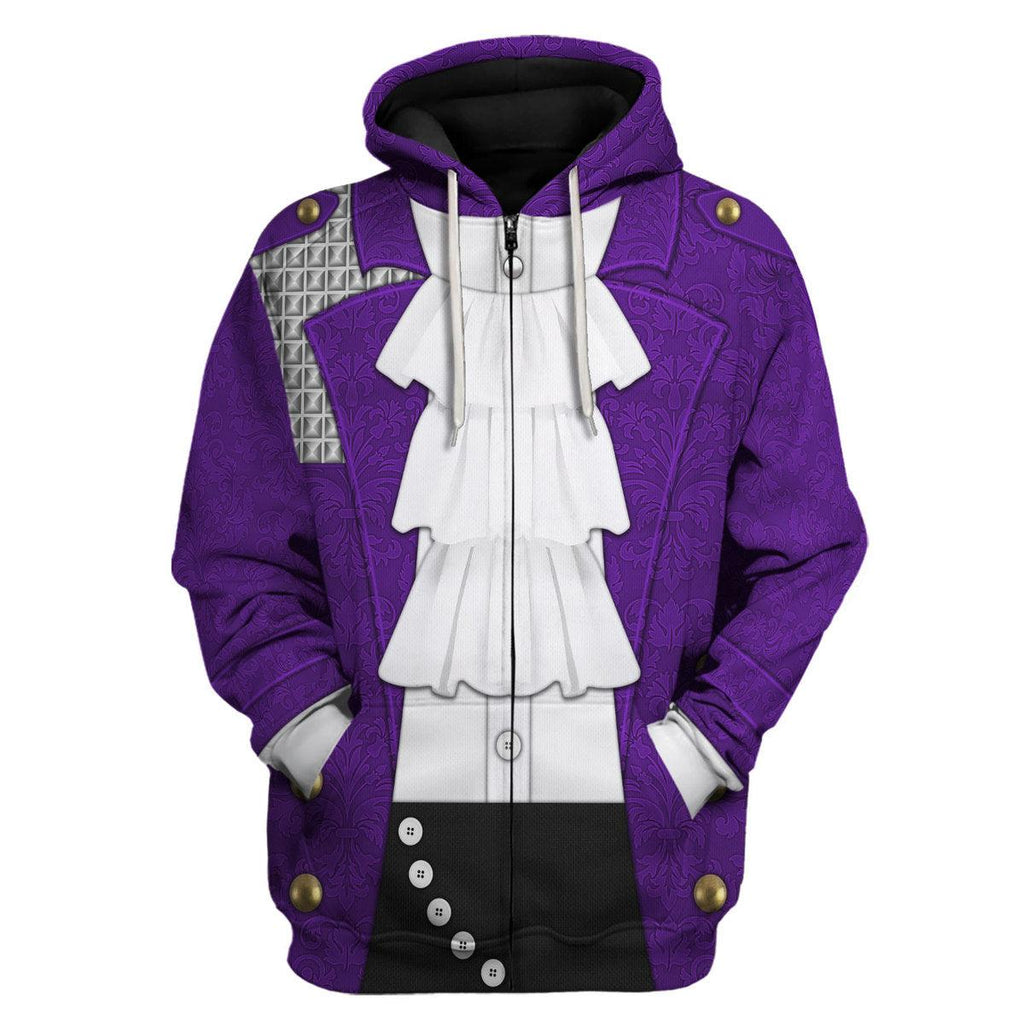 Oodiegang Purple Rain Suit All-Over Print Unisex Pullover Hoodie, Sweatshirt, T-Shirt - Oodiegang.com