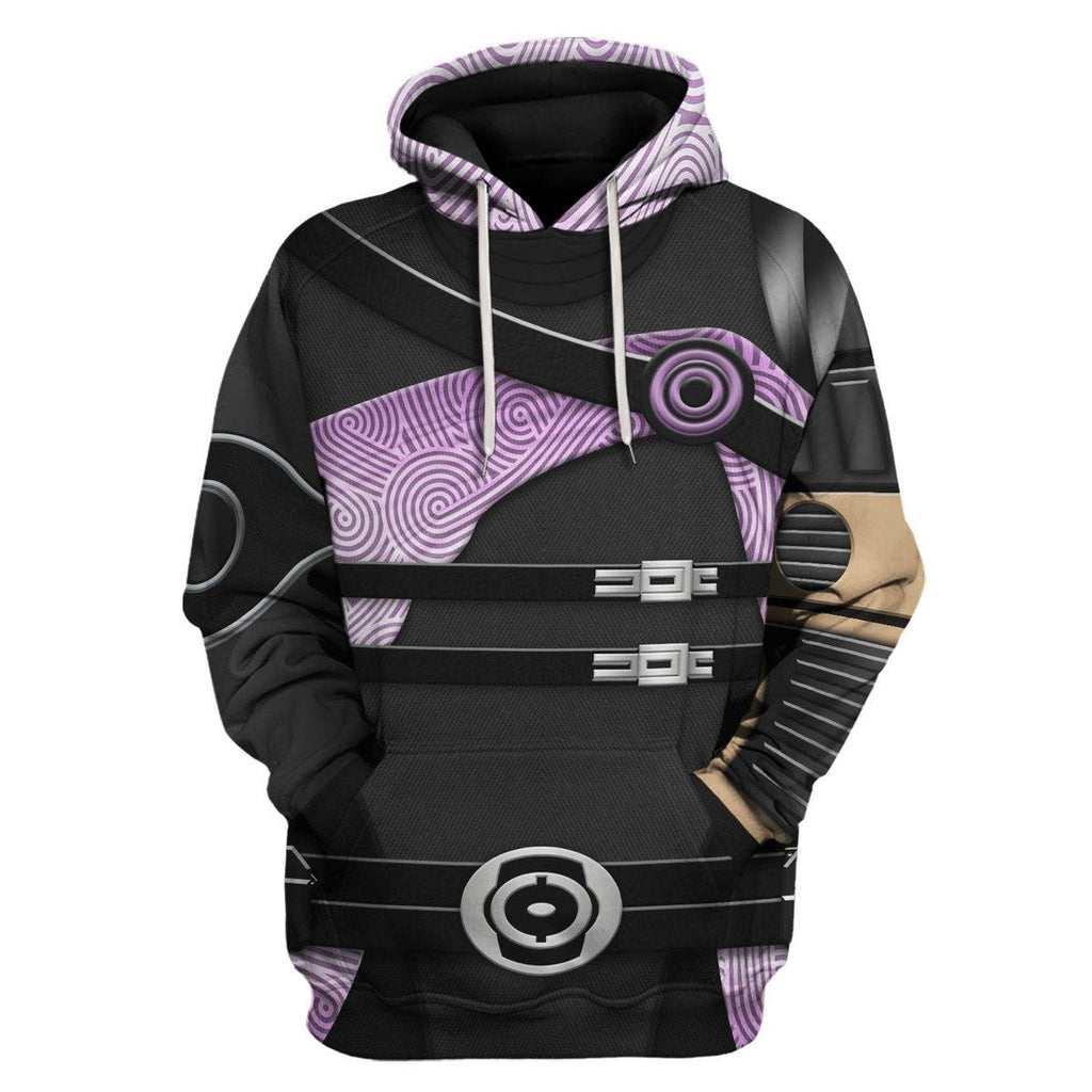 OodieGang Quarian Suit Hoodie Sweatshirt T-shirt Sweatpants Outfit Cosplay Costumes - OodieGang.com