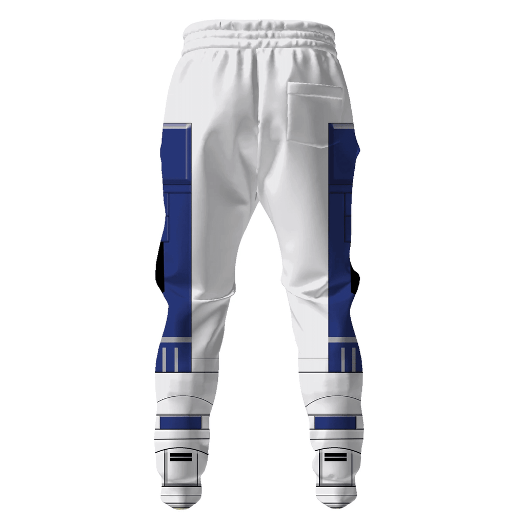 OodieGang R2 D2 Robot Costume Hoodie Sweatshirt T-Shirt Sweatpants - OodieGang.com