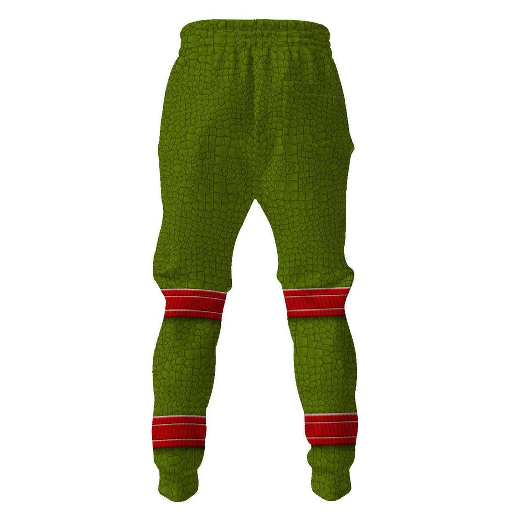 Oodiegang Raphael TMNT Costume Hoodie Sweatshirt T-Shirt Sweatpants - Oodiegang.com