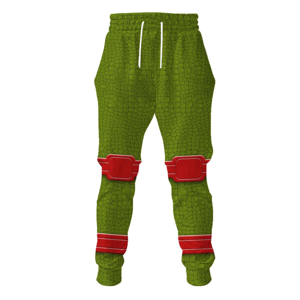 Oodiegang Raphael TMNT Costume Hoodie Sweatshirt T-Shirt Sweatpants - Oodiegang.com