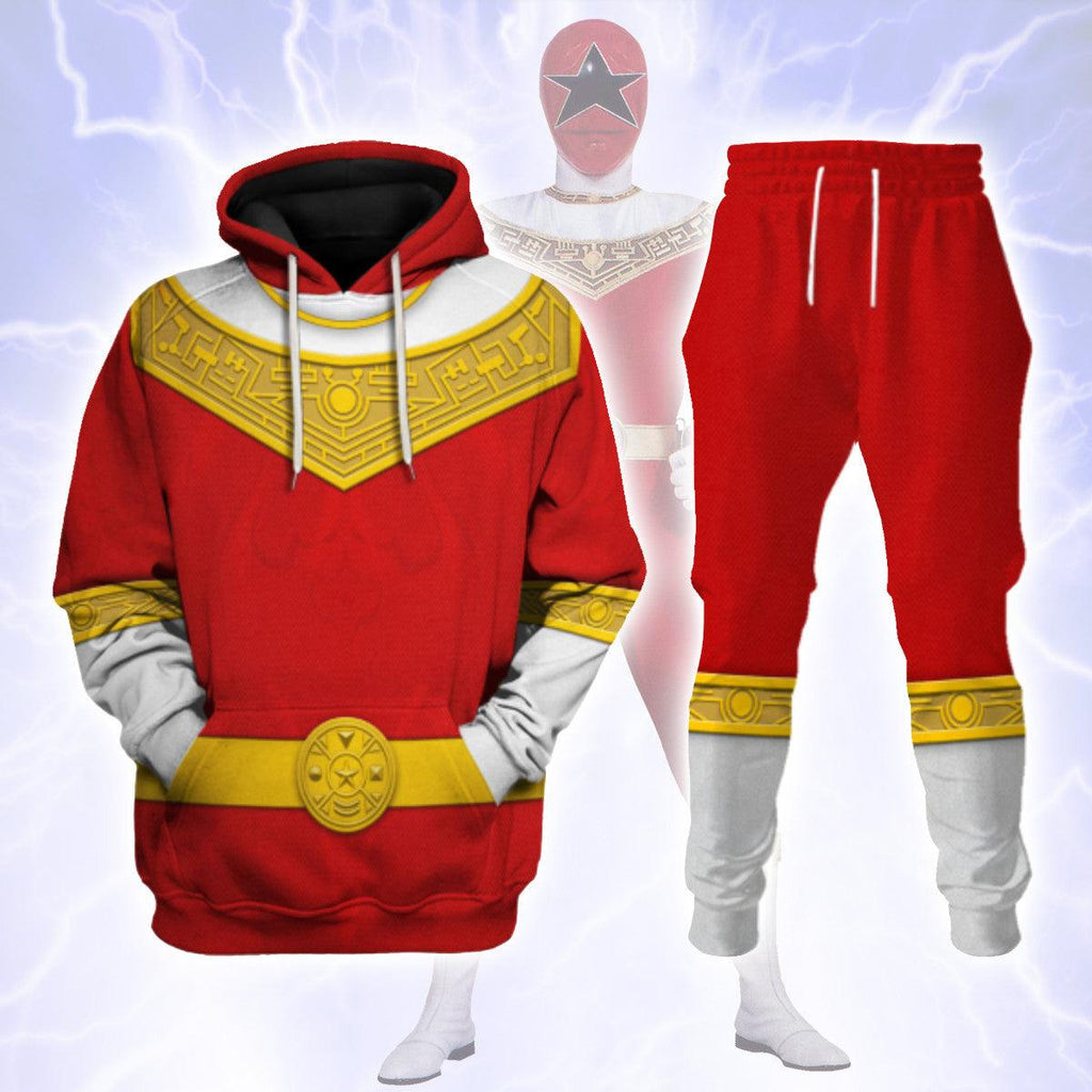 Red Ranger Track Suit MakerHuman.com | Roar into Action: Power Rangers Zeo Cosplay & Apparel ...