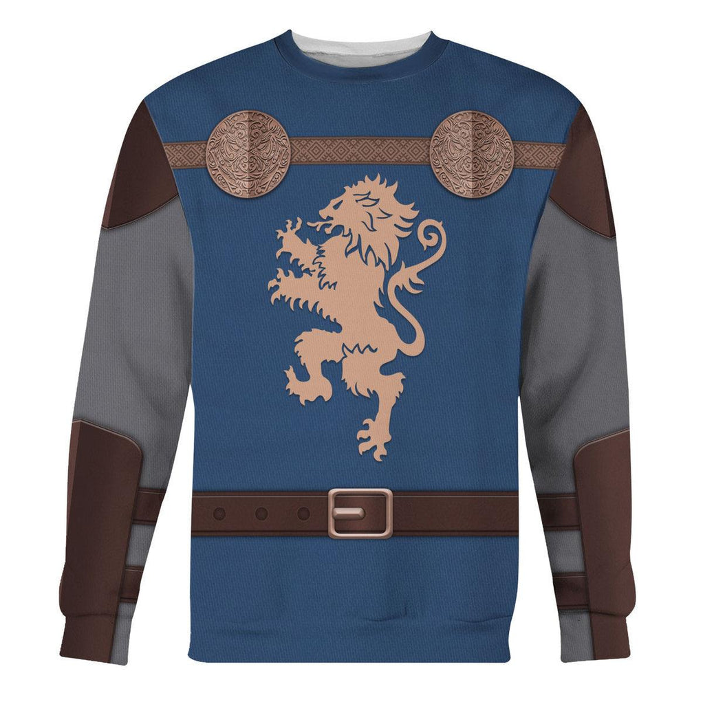 OodieGang Richard I of England Middle Ages Knight Costume Hoodie Sweatshirt T-Shirt Tracksuit - OodieGang.com