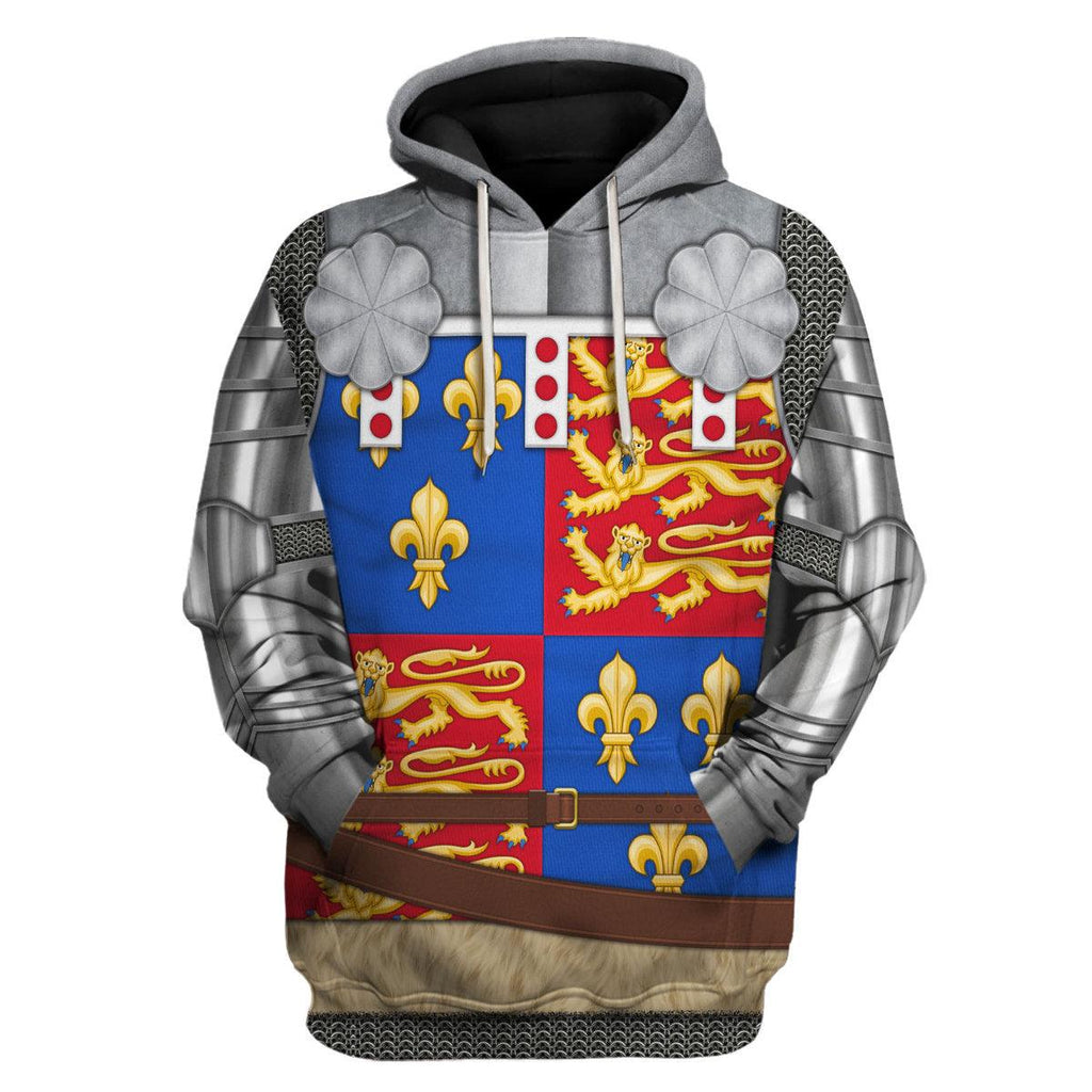 Oodiegang Richard of York, 3rd Duke of York Amour Knights Costume Hoodie Sweatshirt T-Shirt Tracksuit - Oodiegang.com