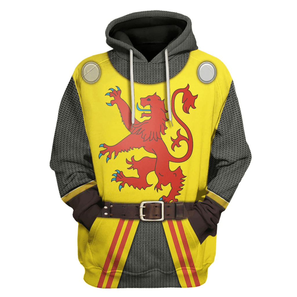 OodieGang Robert The Bruce King of Scots Costume Hoodie Sweatshirt T-Shirt Tracksuit - OodieGang.com