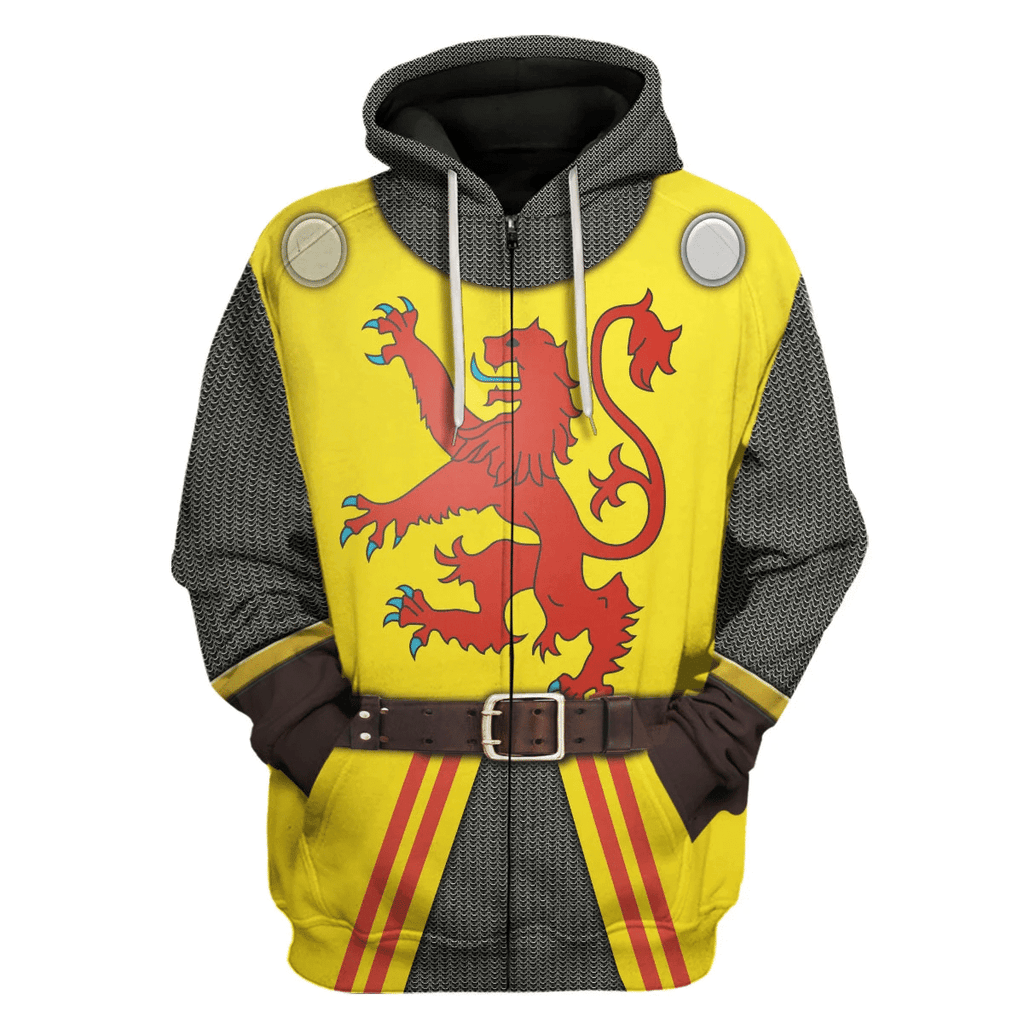 OodieGang Robert The Bruce King of Scots Costume Hoodie Sweatshirt T-Shirt Tracksuit - OodieGang.com