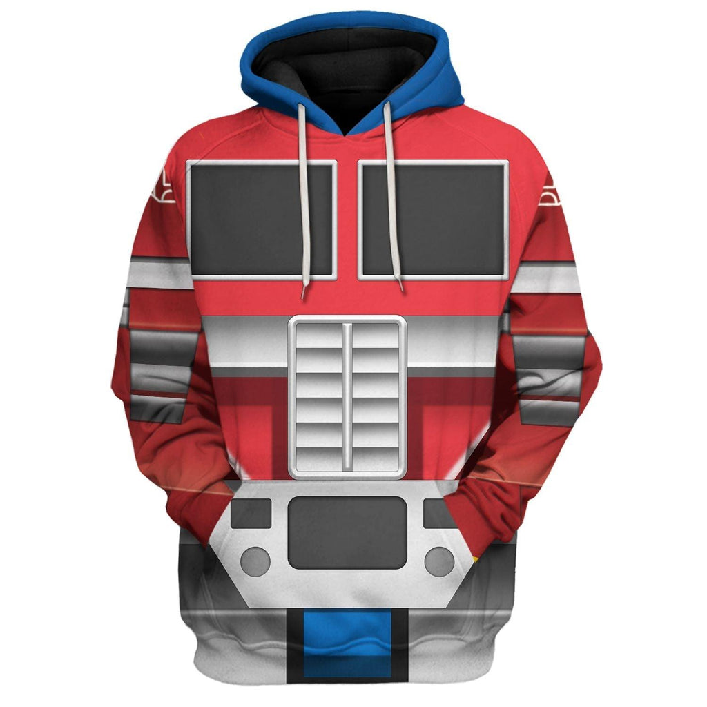 OodieGang Robot Optimus Prime Costume Cosplay Hoodie Tracksuit - OodieGang.com