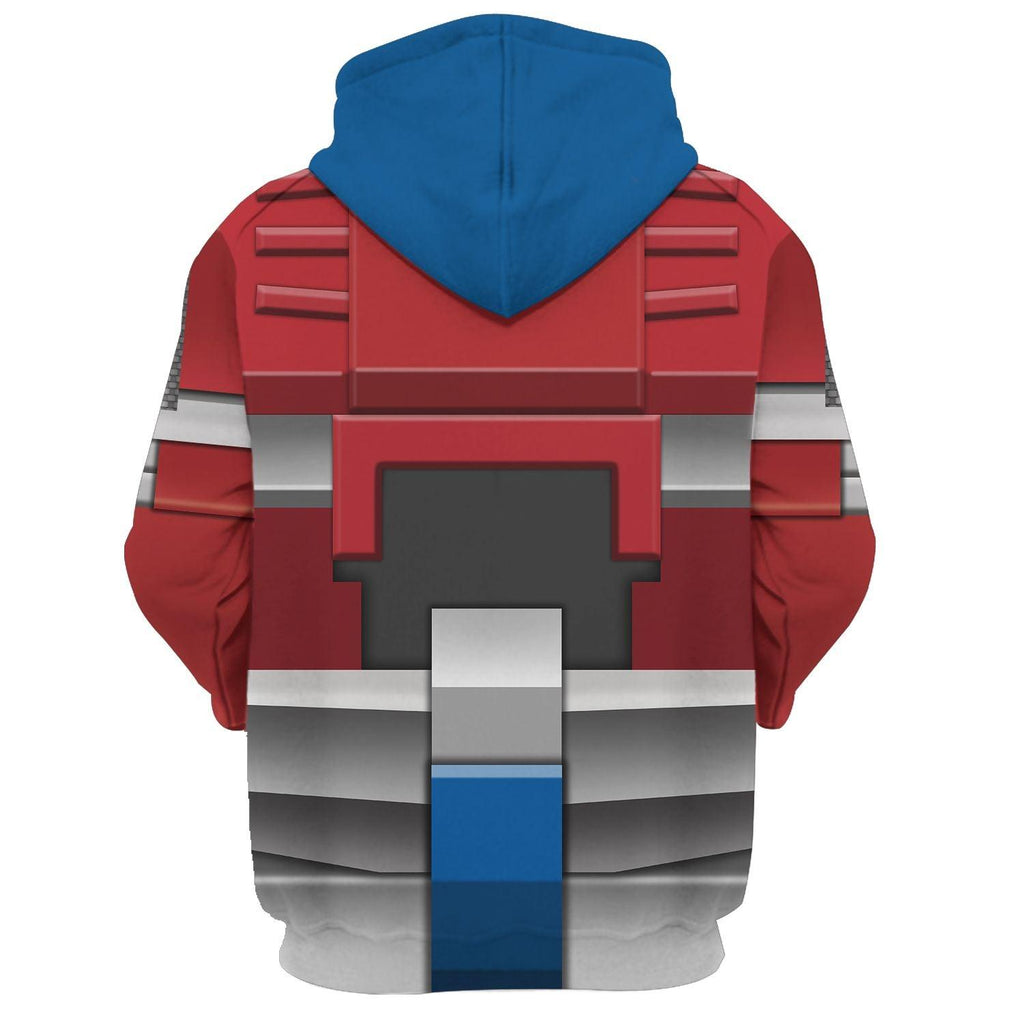 OodieGang Robot Optimus Prime Costume Cosplay Hoodie Tracksuit - OodieGang.com