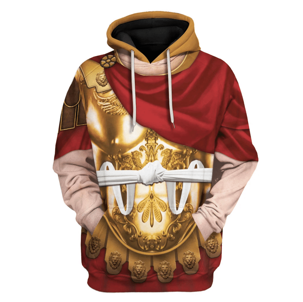 OodieGang Roman Emperor Caesar Augustus Costume Hoodie Sweatshirt T-Shirt Tracksuit - OodieGang.com