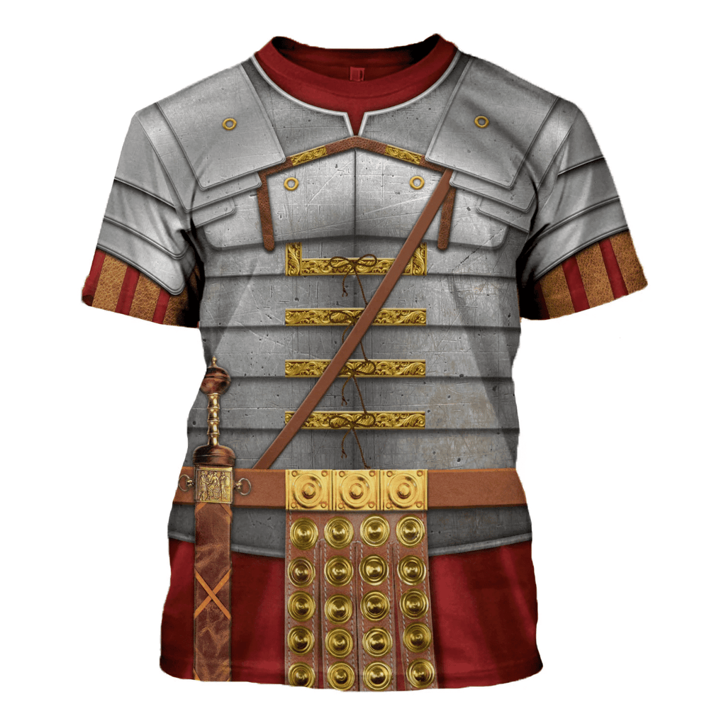 OodieGang Roman Empire Soldier Costume Hoodie Sweatshirt T-Shirt Tracksuit - OodieGang.com