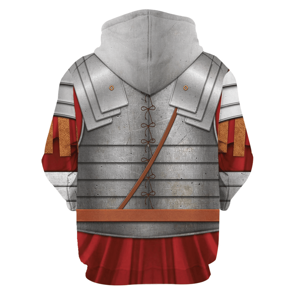 OodieGang Roman Empire Soldier Costume Hoodie Sweatshirt T-Shirt Tracksuit - OodieGang.com