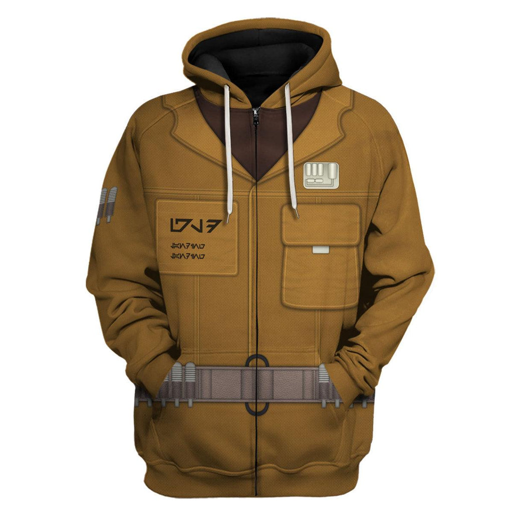 OodieGang Rose Tico Costume Hoodie Sweatshirt T-Shirt Sweatpants - OodieGang.com