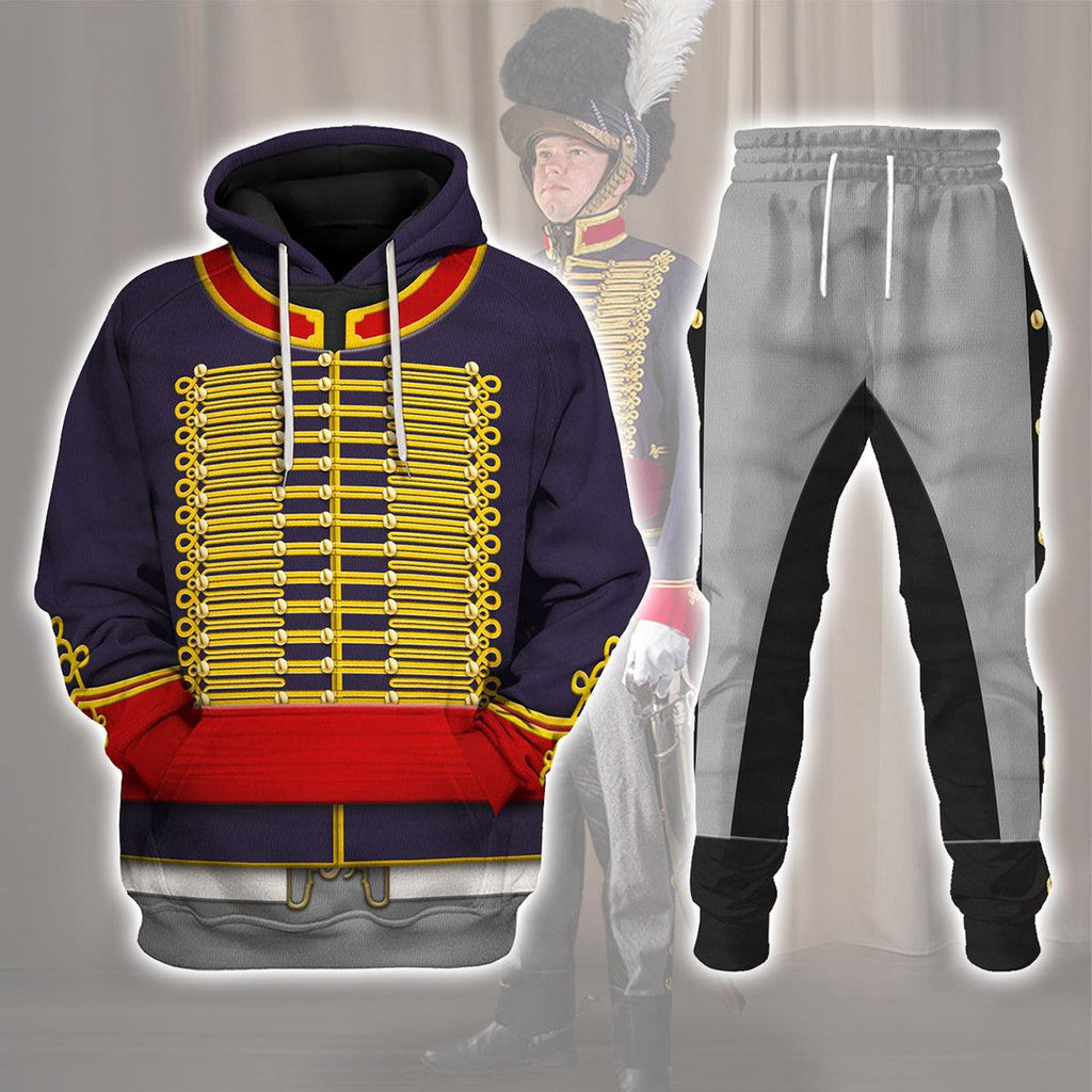 Oodiegang Royal Horse Artillery Uniform All Over Print Hoodie Sweatshirt T-Shirt Tracksuit - Oodiegang.com