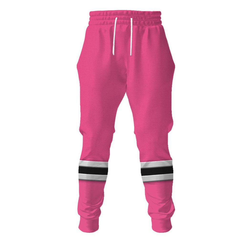 OodieGang S.P.D Pink Ranger Hoodies Sweatshirt T-shirt Sweatpants Hawaiian Tracksuit - OodieGang.com