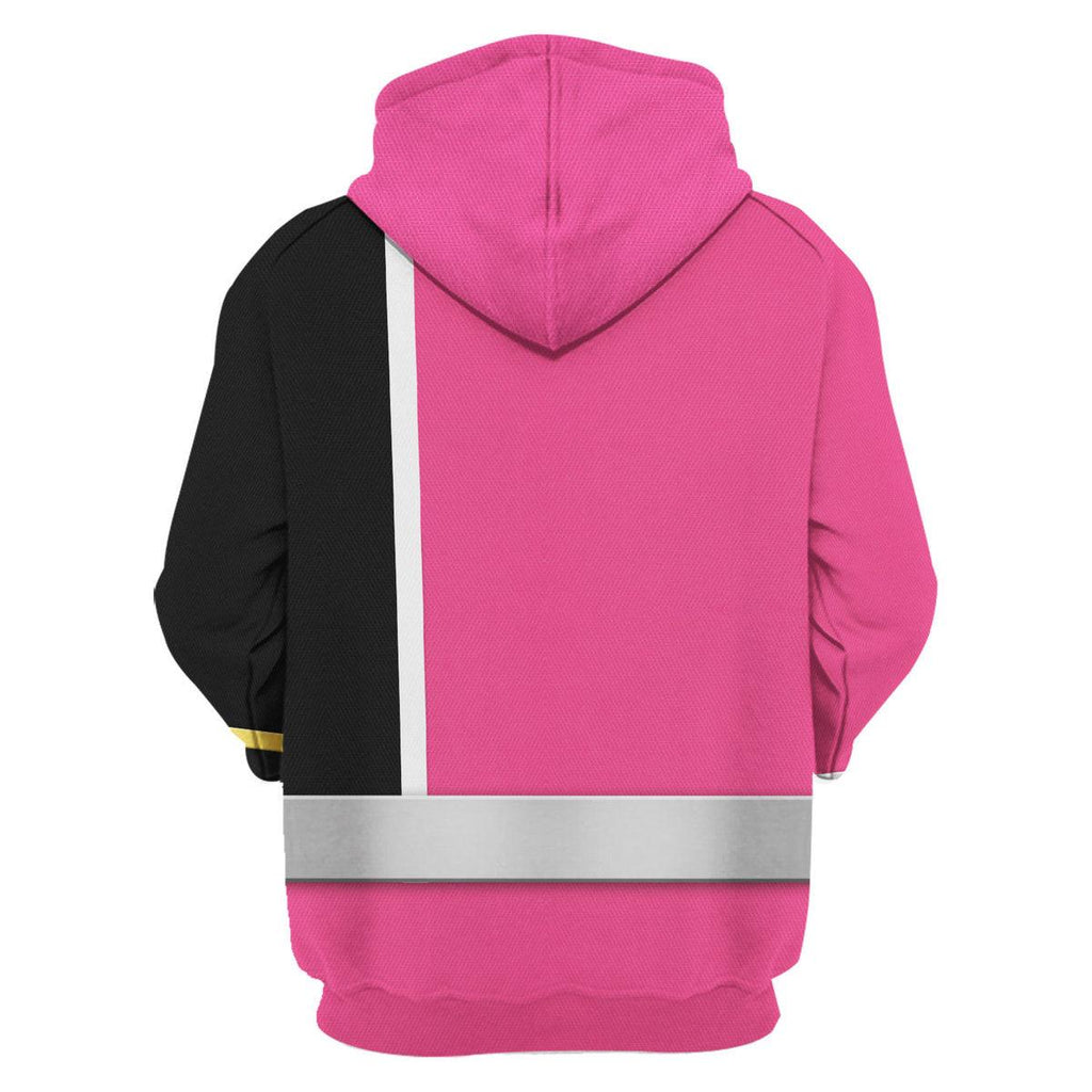 OodieGang S.P.D Pink Ranger Hoodies Sweatshirt T-shirt Sweatpants Hawaiian Tracksuit - OodieGang.com