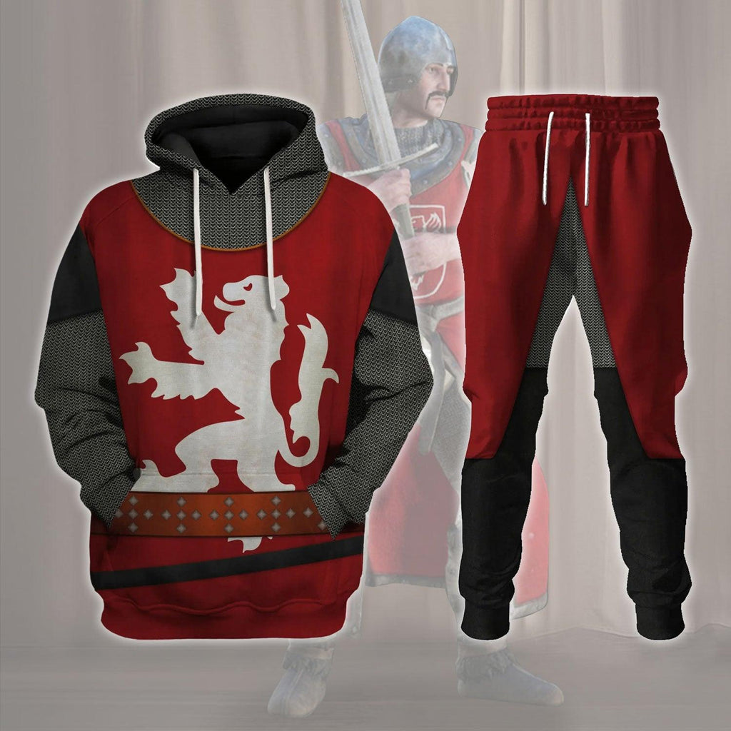 OodieGang Scottish Knight Sir William Wallace Costume Hoodie Sweatshirt T-Shirt Tracksuit - OodieGang.com