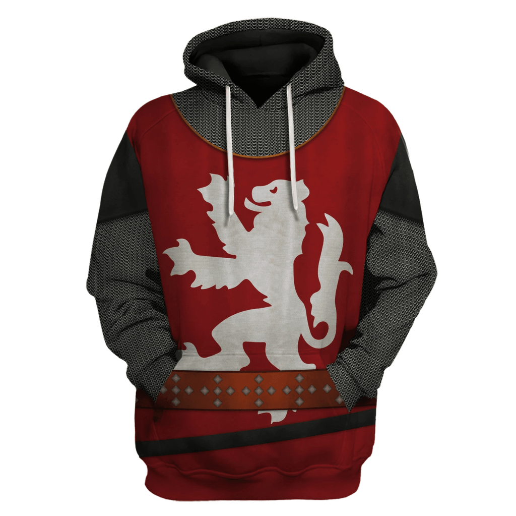 OodieGang Scottish Knight Sir William Wallace Costume Hoodie Sweatshirt T-Shirt Tracksuit - OodieGang.com