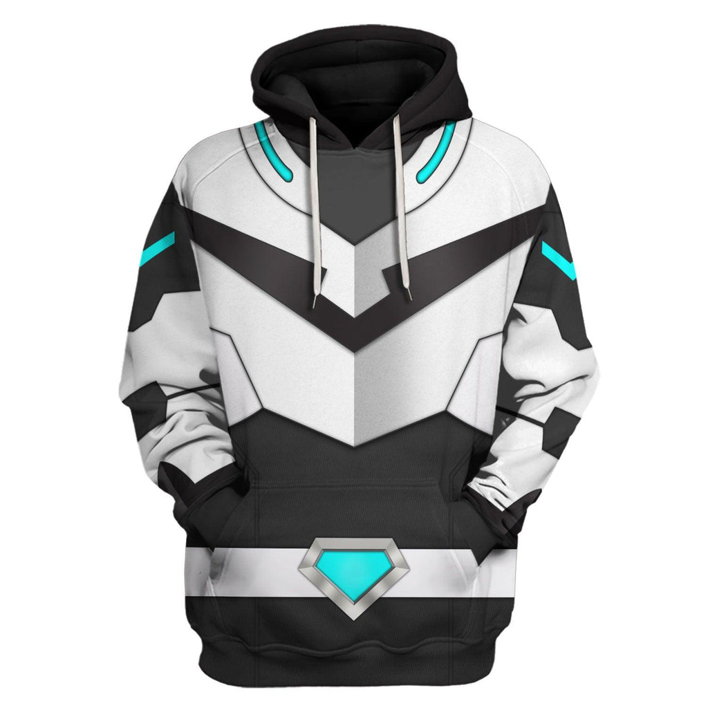 Oodiegang Shiro Legendary Defender Hoodie T-shirt Sweatpants Cosplay - DucG