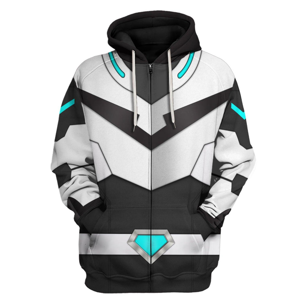 Oodiegang Shiro Legendary Defender Hoodie T-shirt Sweatpants Cosplay - DucG