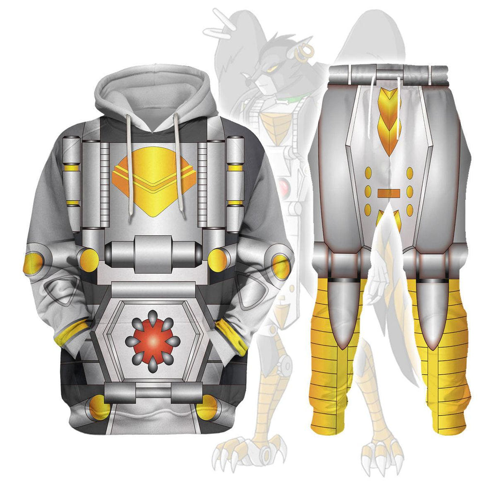 OodieGang Silverbolt Beast Wars Costume Cosplay Hoodie Tracksuit - OodieGang.com