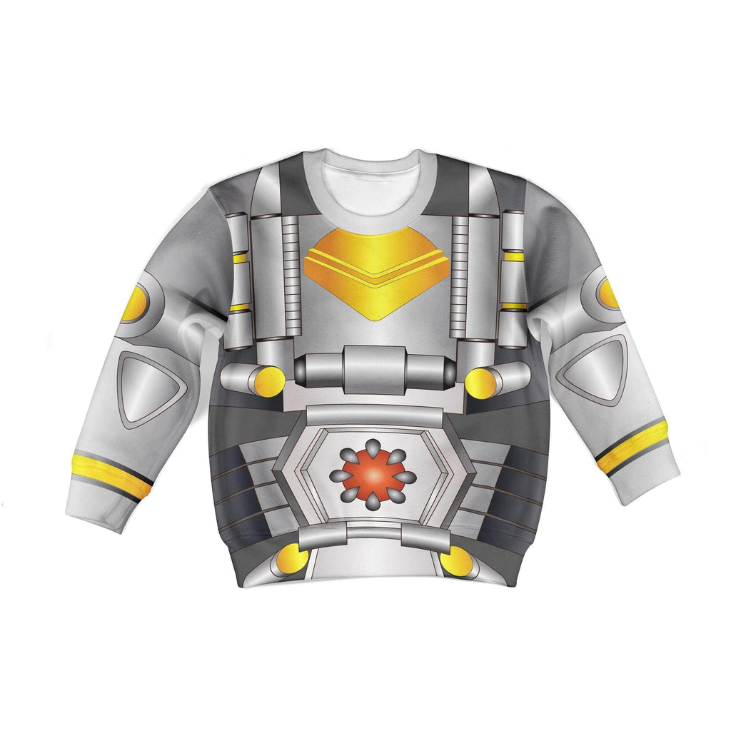 OodieGang Silverbolt Beast Wars Kid Costume Cosplay Hoodie Sweatshirt T-Shirt - OodieGang.com