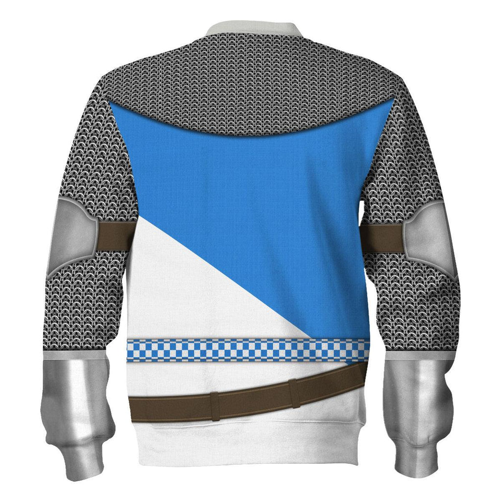 OodieGang Sir Bedevere Knight Costume Hoodie Sweatshirt T-Shirt Tracksuit - OodieGang.com