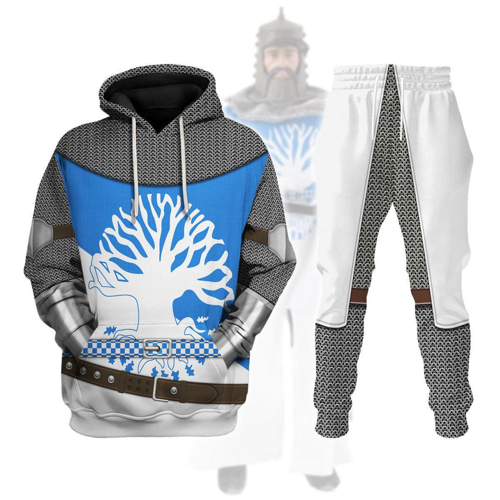 OodieGang Sir Bedevere Knight Costume Hoodie Sweatshirt T-Shirt Tracksuit - OodieGang.com