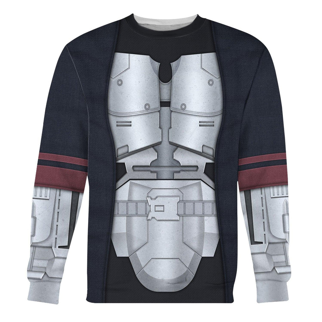 OodieGang Sith Acolyte Armor Costume Hoodie Sweatshirt T-Shirt Sweatpants - OodieGang.com