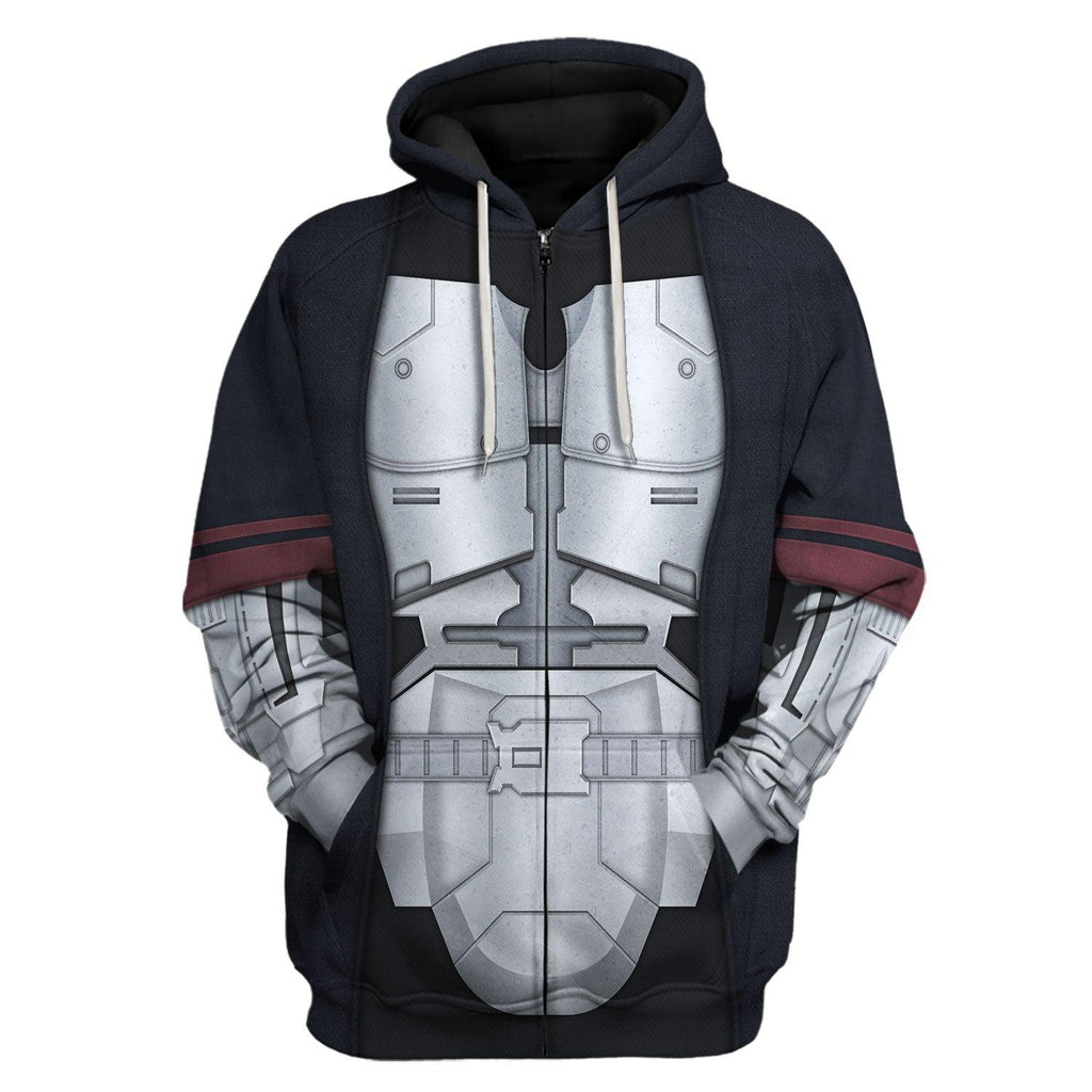 OodieGang Sith Acolyte Armor Costume Hoodie Sweatshirt T-Shirt Sweatpants - OodieGang.com