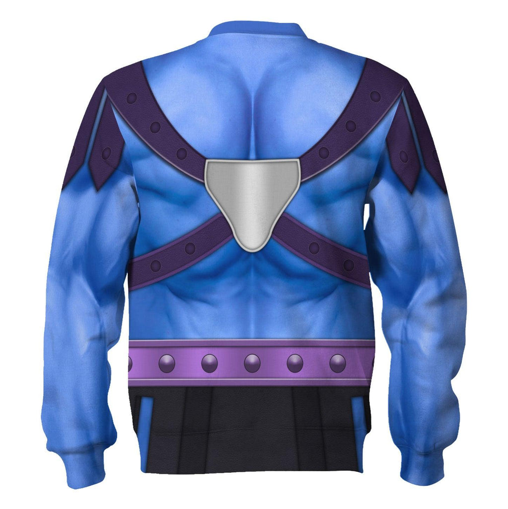 OodieGang Skeletor Figure Costumes Hoodies Sweatshirt T-shirt Tracksuit - OodieGang