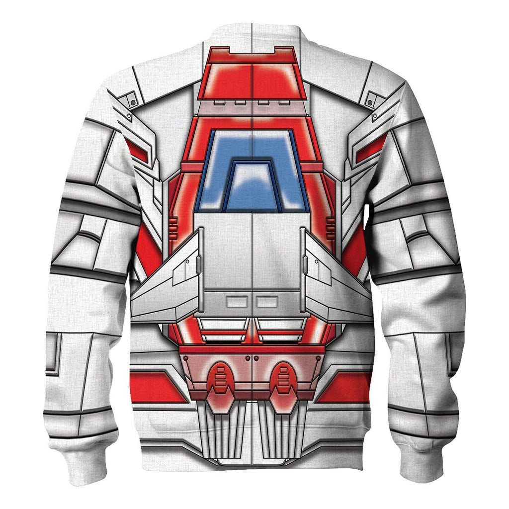 Oodiegang Skyfire Jetfire G1 Transfomers Robot Costume Hoodie Sweatshirt T-Shirt Tracksuit - Oodiegang.com